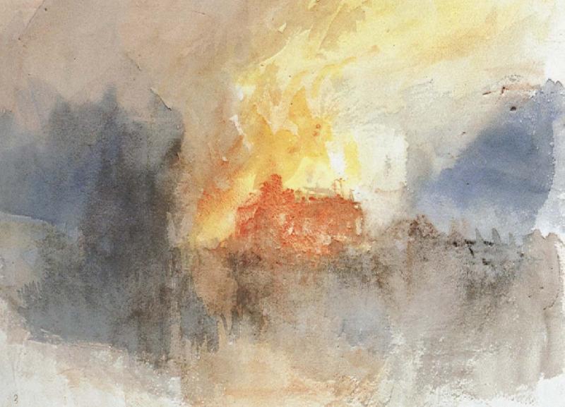 Joseph Mallord William Turner Fire